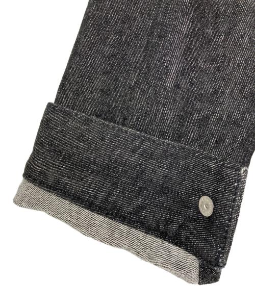 Wrangler（ラングラー）Wrangler (ラングラー) ブラックデニムジャケット ブラック サイズ:Ⅼの古着・服飾アイテム