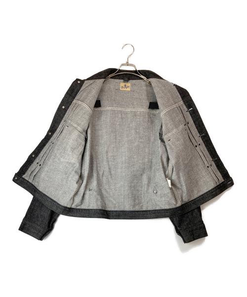 Wrangler（ラングラー）Wrangler (ラングラー) ブラックデニムジャケット ブラック サイズ:Ⅼの古着・服飾アイテム