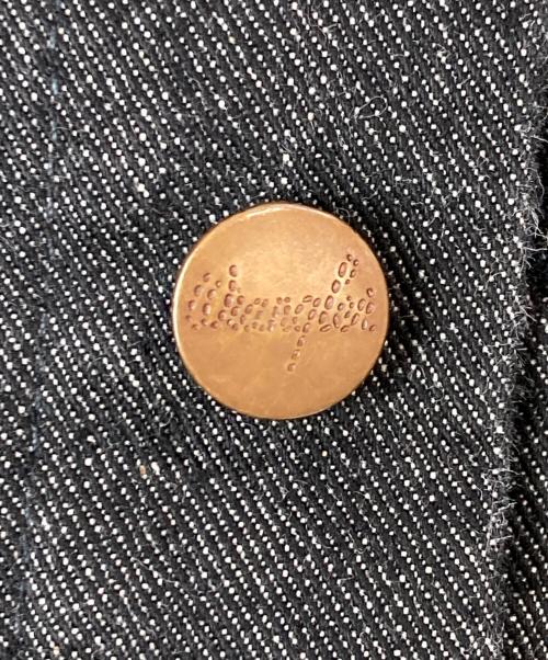 Wrangler（ラングラー）Wrangler (ラングラー) ブラックデニムジャケット ブラック サイズ:Ⅼの古着・服飾アイテム