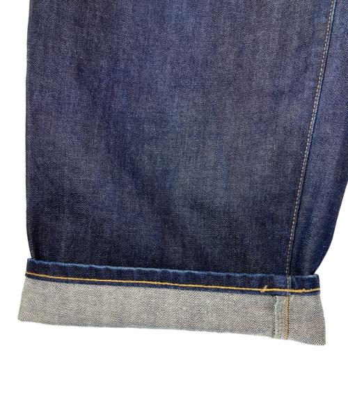 JUNYA WATANABE COOME des GARCONS  DENIM（ジュンヤワタナベ コムデギャルソン デニム）JUNYA WATANABE COOME des GARCONS  DENIM (ジュンヤワタナベ コムデギャルソン デニム) ワイドタックデニムパンツ インディゴ サイズ:Ｍの古着・服飾アイテム