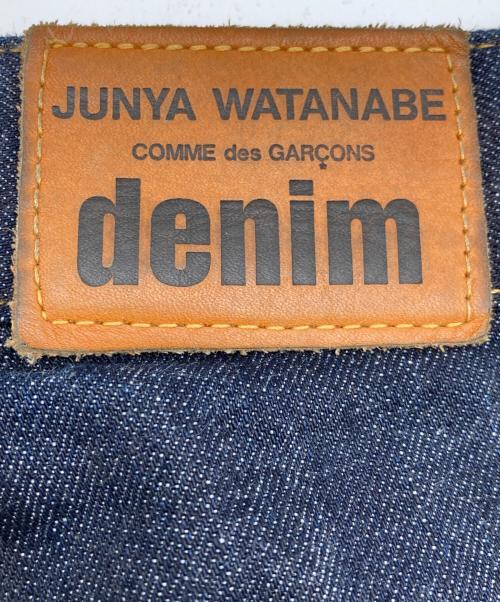 JUNYA WATANABE COOME des GARCONS  DENIM（ジュンヤワタナベ コムデギャルソン デニム）JUNYA WATANABE COOME des GARCONS  DENIM (ジュンヤワタナベ コムデギャルソン デニム) ワイドタックデニムパンツ インディゴ サイズ:Ｍの古着・服飾アイテム