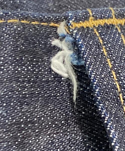 JUNYA WATANABE COOME des GARCONS  DENIM（ジュンヤワタナベ コムデギャルソン デニム）JUNYA WATANABE COOME des GARCONS  DENIM (ジュンヤワタナベ コムデギャルソン デニム) ワイドタックデニムパンツ インディゴ サイズ:Ｍの古着・服飾アイテム