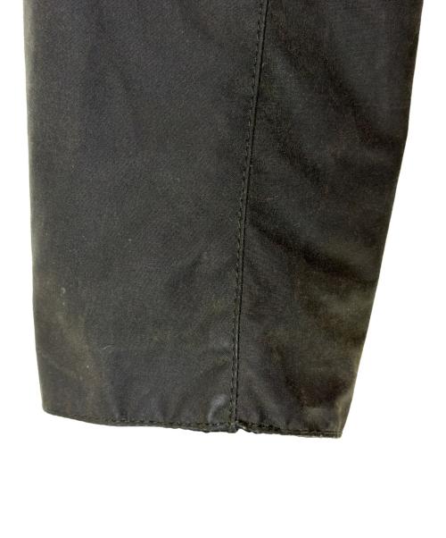 Barbour（バブアー）Barbour (バブアー) MARGARET HOWELL (マーガレットハウエル) SL BORDER/オイルドコート グリーン サイズ:Lの古着・服飾アイテム