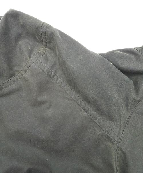 Barbour（バブアー）Barbour (バブアー) MARGARET HOWELL (マーガレットハウエル) SL BORDER/オイルドコート グリーン サイズ:Lの古着・服飾アイテム