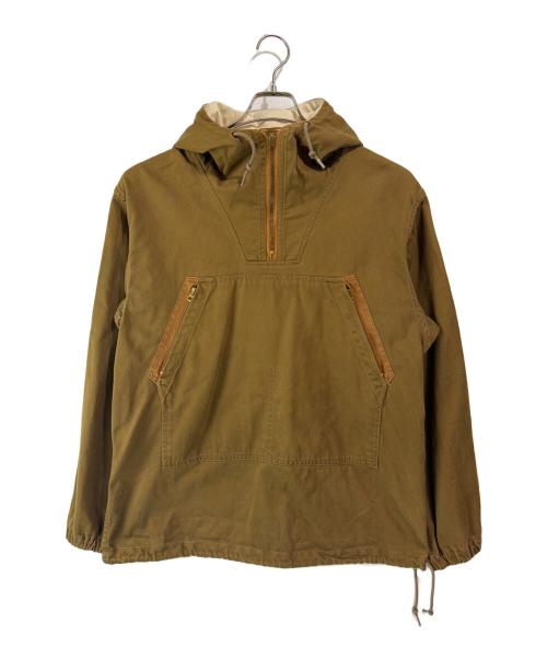JOE MAcCOY（ジョーマッコイ）joe maccoy (ジョーマッコイ) アノラックパーカー カーキ サイズ:実寸参照の古着・服飾アイテム