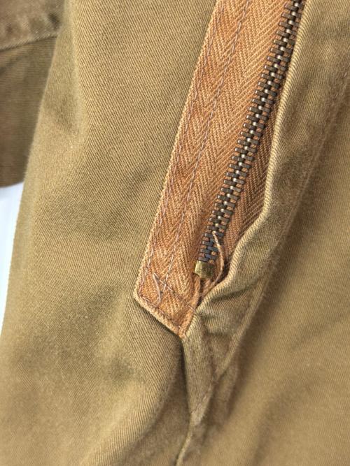 JOE MAcCOY（ジョーマッコイ）joe maccoy (ジョーマッコイ) アノラックパーカー カーキ サイズ:実寸参照の古着・服飾アイテム