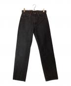 LEVI'Sリーバイス）の古着「505 ブラックデニムパンツ」｜ブラック