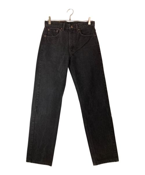 LEVI'S（リーバイス）LEVI'S (リーバイス) 505 ブラックデニムパンツ ブラック サイズ:W32 L32の古着・服飾アイテム
