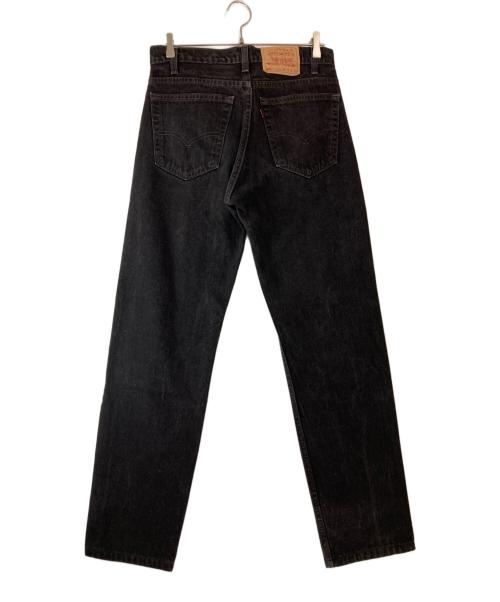 LEVI'S（リーバイス）LEVI'S (リーバイス) 505 ブラックデニムパンツ ブラック サイズ:W32 L32の古着・服飾アイテム