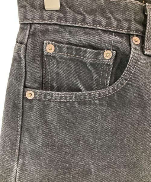 LEVI'S（リーバイス）LEVI'S (リーバイス) 505 ブラックデニムパンツ ブラック サイズ:W32 L32の古着・服飾アイテム