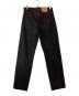 LEVI'S (リーバイス) 505 ブラックデニムパンツ ブラック サイズ:W32 L32：12000円