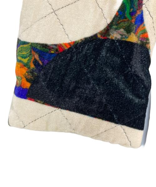 DRIES VAN NOTEN（ドリスヴァンノッテン）DRIES VAN NOTEN (ドリスヴァンノッテン) 17AW総柄ベロアコート マルチカラー サイズ:40の古着・服飾アイテム