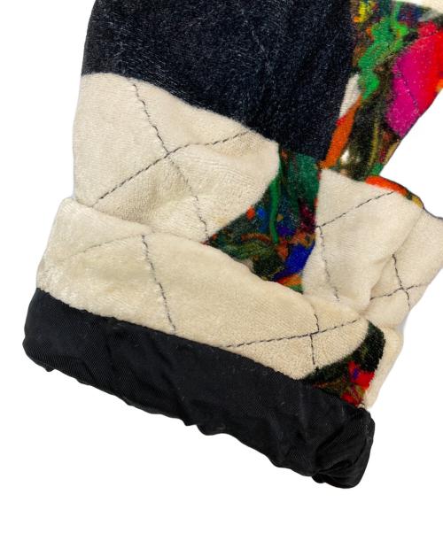 DRIES VAN NOTEN（ドリスヴァンノッテン）DRIES VAN NOTEN (ドリスヴァンノッテン) 17AW総柄ベロアコート マルチカラー サイズ:40の古着・服飾アイテム