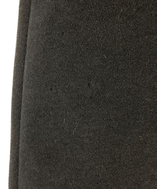 Burberry's（バーバリーズ）Burberry's (バーバリーズ) ノーカラアンゴラコート ネイビー サイズ:SIZE 13の古着・服飾アイテム