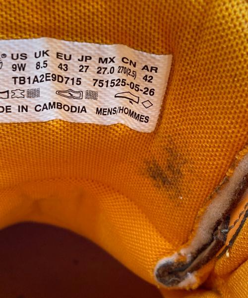 Timberland（ティンバーランド）Timberland (ティンバーランド) アルバーン 6インチ ウォータープルーフ ブーツ ブラウン サイズ:27の古着・服飾アイテム