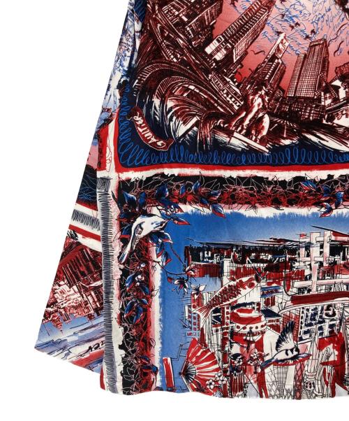 Jean Paul GAULTIER FOR SEPT PREMIERES（ジャンポールゴルチェ フォー セットプルミエ）Jean Paul GAULTIER FOR SEPT PREMIERES (ジャンポールゴルチェ フォー セットプルミエ) 転写プリントカットソー マルチカラー サイズ:38の古着・服飾アイテム