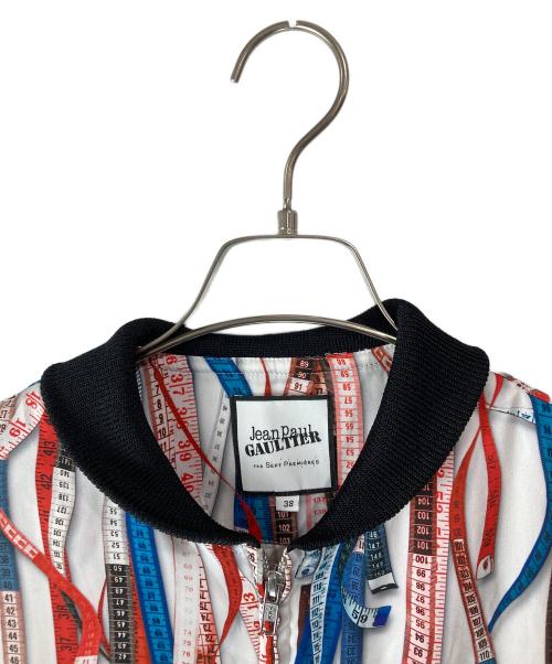 Jean Paul GAULTIER（ジャンポールゴルチェ）Jean Paul GAULTIER (ジャンポールゴルチェ) メジャー柄ボンバージャケット マルチカラー サイズ:38の古着・服飾アイテム