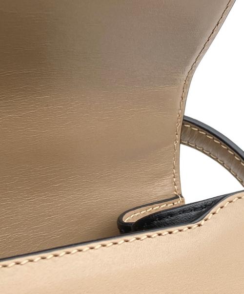 LOEWE（ロエベ）LOEWE (ロエベ) バルセロナスモールショルダーバッグ ベージュの古着・服飾アイテム