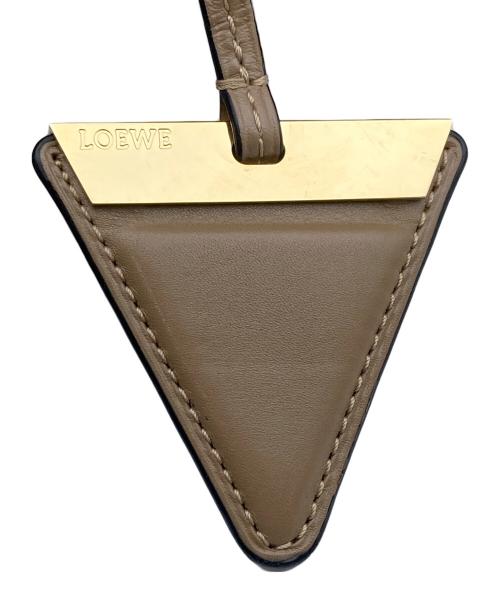 LOEWE（ロエベ）LOEWE (ロエベ) バルセロナスモールショルダーバッグ ベージュの古着・服飾アイテム