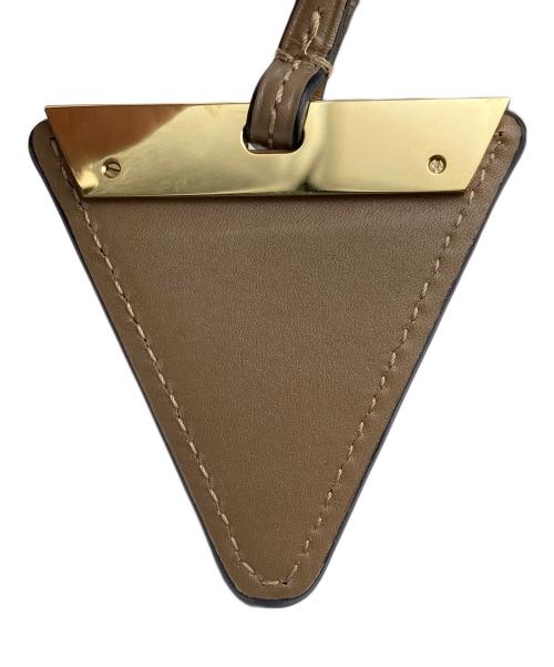 LOEWE（ロエベ）LOEWE (ロエベ) バルセロナスモールショルダーバッグ ベージュの古着・服飾アイテム