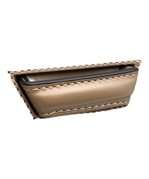 LOEWE（ロエベ）LOEWE (ロエベ) バルセロナスモールショルダーバッグ ベージュの古着・服飾アイテム