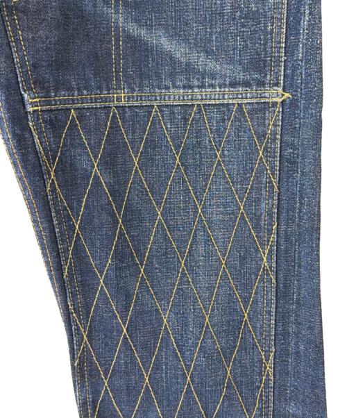 Trophy Clothing（トロフィークロージング）Trophy Clothing (トロフィークロージング) W Knee Standard Dirt Denim インディゴ サイズ:32の古着・服飾アイテム