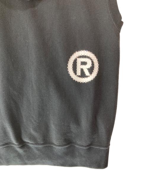 A BATHING APE（アベイシングエイプ）A BATHING APE (アベイシングエイプ) ラインストーン スリーブレスパーカー ブラック サイズ:Mの古着・服飾アイテム