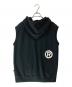 A BATHING APE (アベイシングエイプ) ラインストーン スリーブレスパーカー ブラック サイズ:M：20000円