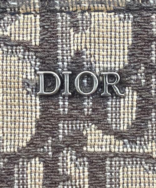Dior（ディオール）DIOR (ディオール) オブリーク トロッター ショルダーバッグ ベージュの古着・服飾アイテム