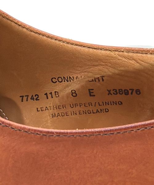Crockett & Jones（クロケット＆ジョーンズ）Crockett & Jones (クロケット＆ジョーンズ) ストレートチップシューズ/CONNAUGHT ブラウン サイズ:UK8 Eの古着・服飾アイテム