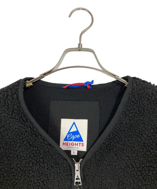 Cape HEIGHTS（ケープハイツ）Cape HEIGHTS (ケープハイツ) ボアフリースジャケット ブラック サイズ:SIZE S 未使用品の古着・服飾アイテム