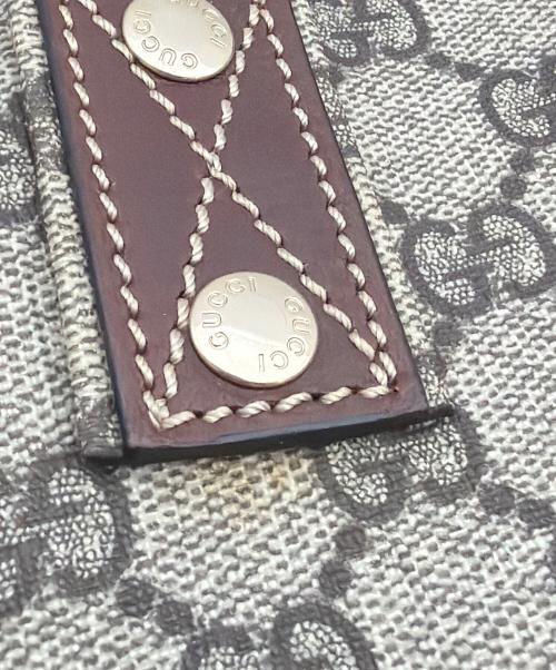 GUCCI（グッチ）GUCCI (グッチ) GGスプリームシェリーライントートバッグ ベージュの古着・服飾アイテム
