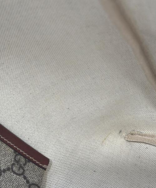 GUCCI（グッチ）GUCCI (グッチ) GGスプリームシェリーライントートバッグ ベージュの古着・服飾アイテム