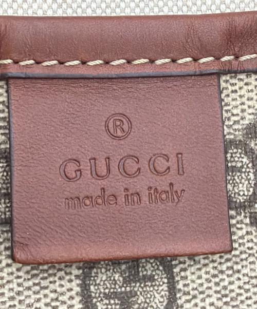 GUCCI（グッチ）GUCCI (グッチ) GGスプリームシェリーライントートバッグ ベージュの古着・服飾アイテム