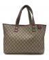 GUCCI（グッチ）の古着「GGスプリームシェリーライントートバッグ」｜ベージュ