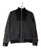 DIESELディーゼル）の古着「切替ブルゾン」｜ブラック