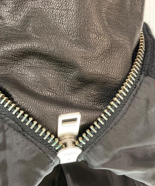 DIESEL（ディーゼル）DIESEL (ディーゼル) 切替ブルゾン ブラック サイズ:L 未使用品の古着・服飾アイテム