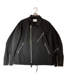 nuterm（ニュータム）の古着「ジップ アド コーチジャケット」｜ブラック