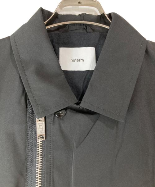 nuterm（ニュータム）nuterm (ニュータム) ジップ アド コーチジャケット ブラック サイズ:Ｍの古着・服飾アイテム