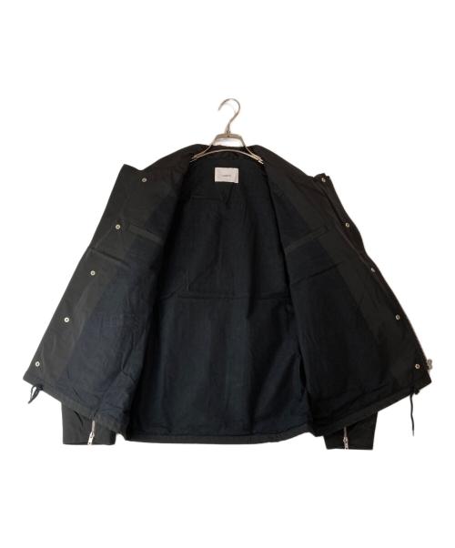 nuterm（ニュータム）nuterm (ニュータム) ジップ アド コーチジャケット ブラック サイズ:Ｍの古着・服飾アイテム