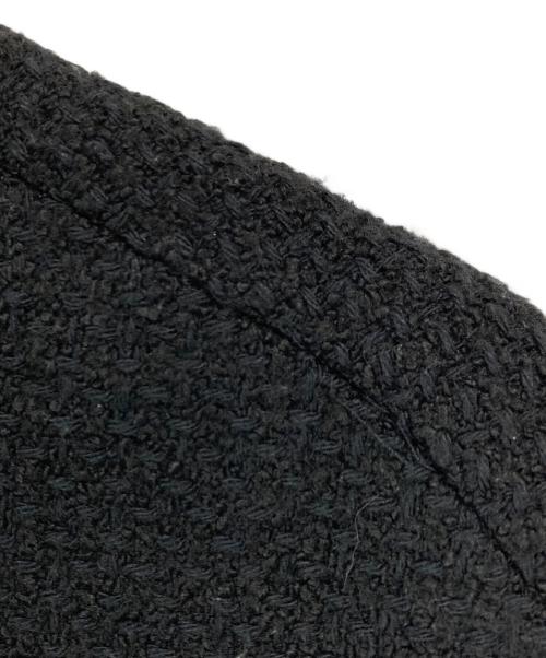 journal standard L'essage（ジャーナルスタンダード レサージュ）journal standard L'essage (ジャーナルスタンダード レサージュ) GIOLICAツイード BIGジャケット ブラック サイズ:Freeの古着・服飾アイテム