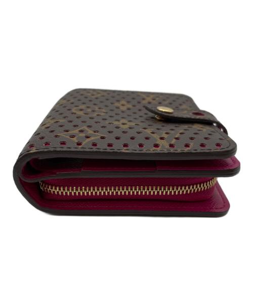 LOUIS VUITTON（ルイ ヴィトン）LOUIS VUITTON (ルイ ヴィトン) コンパクトウォレット ブラウン・ピンクの古着・服飾アイテム
