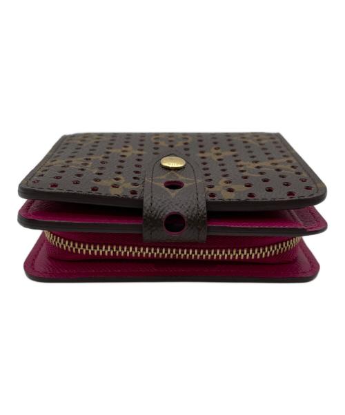 LOUIS VUITTON（ルイ ヴィトン）LOUIS VUITTON (ルイ ヴィトン) コンパクトウォレット ブラウン・ピンクの古着・服飾アイテム