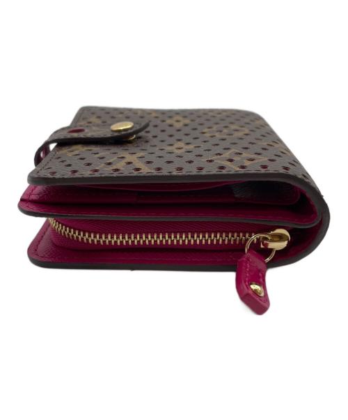 LOUIS VUITTON（ルイ ヴィトン）LOUIS VUITTON (ルイ ヴィトン) コンパクトウォレット ブラウン・ピンクの古着・服飾アイテム