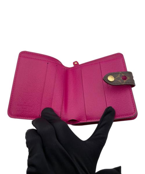 LOUIS VUITTON（ルイ ヴィトン）LOUIS VUITTON (ルイ ヴィトン) コンパクトウォレット ブラウン・ピンクの古着・服飾アイテム