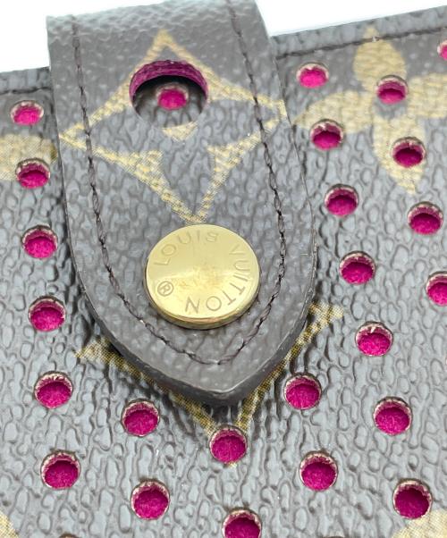 LOUIS VUITTON（ルイ ヴィトン）LOUIS VUITTON (ルイ ヴィトン) コンパクトウォレット ブラウン・ピンクの古着・服飾アイテム