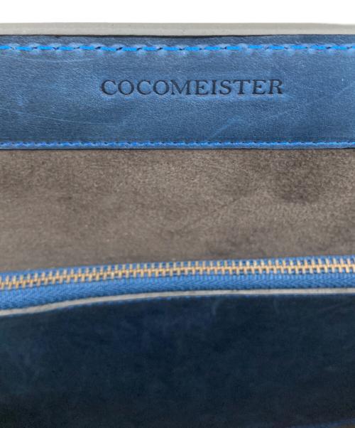 cocomeister（ココマイスター）COCOMEISTER (ココマイスター) ナポレオンカーフ ビジネスボナパルト ブルーの古着・服飾アイテム
