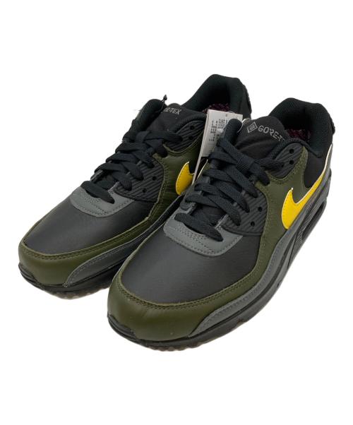 NIKE（ナイキ）NIKE (ナイキ) AIR MAX 90 GTX/エアマックス90ゴアテックス ブラック×グリーン サイズ:25.5cm 未使用品の古着・服飾アイテム