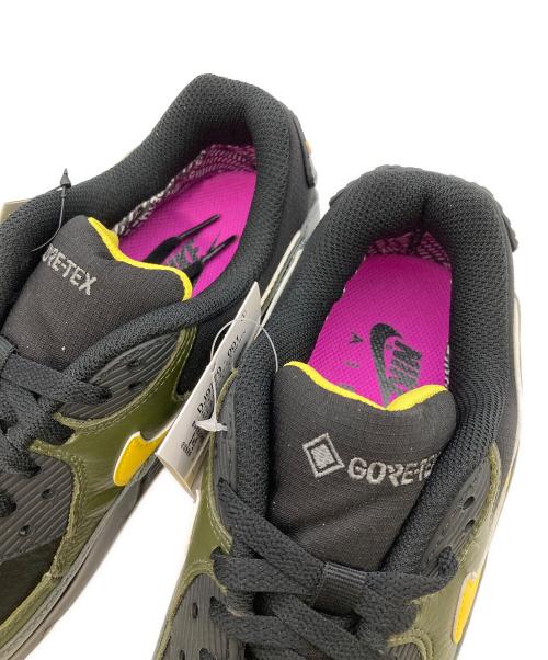 NIKE（ナイキ）NIKE (ナイキ) AIR MAX 90 GTX/エアマックス90ゴアテックス ブラック×グリーン サイズ:25.5cm 未使用品の古着・服飾アイテム