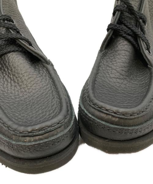 RUSSELL MOCCASIN（ラッセルモカシン）RUSSELL MOCCASIN (ラッセルモカシン) スポーティングクレーチャッカダブルモカシン ブラック サイズ:6 1/2 Eの古着・服飾アイテム